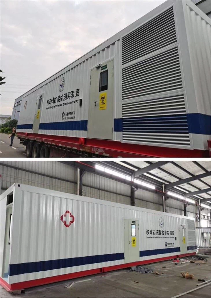 Construction Of Mobile Sterile Laboratory